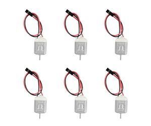 Gikfun 1V-6V DC Type 130 Micro Motor for Arduino, Hobby Projects, Robotics, STEM Kits, Drones, and Small Electronics DIY (Pack of 6PCS) EK1894