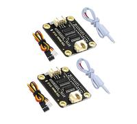 Gikfun 2PCS TDS Sensor Water Conductivity Meter, 0-1000ppm Analog Output Sensor Module with Waterproof Probe, Compatible with Arduino for Hydroponics, Labs, Water Quality Testing EK2169