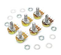 Gikfun B10K B100K B5K B50K B2K B20K Ohm Knurled Shaft Linear Rotary Taper Potentiometer for Arduino EK8359