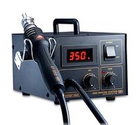 GIKHFSA 550 W Hot Air Rework Station Hot Air Gun Soldering Station with 2 Nozzle for Desoldering Tool,110V