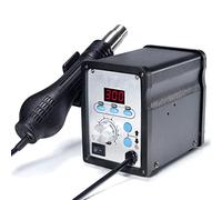 GIKHFSA Soldering Station LCD Digital Solder Iron,Digital Hot Air Rework Station, High Power with 3 Memories, °F /°C Display Accurate Temp.