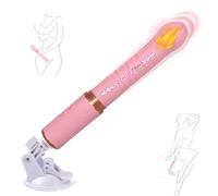 Gikk Vibrator for Women - Vibrator for G Spot Anal Clitoral Stimulation with 10 Thrustion & 10 Vibration Modes&Heating Function, Silicone Sex Toys with Strong Suction Cup for Hands-Free Play