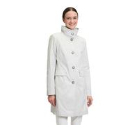 Gil Bret Women's Summer Coat with Stand-Up Collar, Glacier White, 16