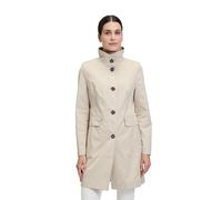 Gil Bret Women's Summer Coat with Stand-Up Collar, Silver beige, 14
