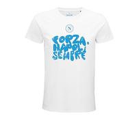 GIL S.R.L. Forza Napoli Sempre T-Shirt, White, L
