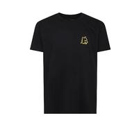 GIL S.R.L. Roma LUPA 3D T-Shirt, Black, Man S, Black, S