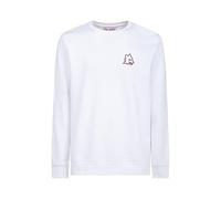 GIL S.R.L. Unisex Swg-lupa Crew Neck Sweatshirt, White, L