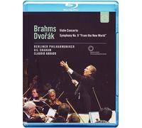 Gil Shaham, Berliner Philharmoniker, Claudio Abbado - Brahms / Dvorak - Violin Concerto / Symphony No.9 [Blu-ray] [2011]