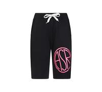GIL Unisex Shorts ASR Rosa Fluo Trunks, Nero e Rosa Fluo, Large