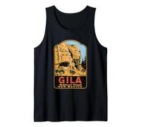 Gila National Forest New Mexico Retro Tank Top
