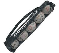 Gilbert 5 Ball Netball Tube Practice Netball Easy Transport Carry Bag Organizer