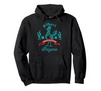 Gilbert Arizona Roadrunner Vintage Cactus Souvenir Pullover Hoodie