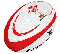 Gilbert Wales Replica Rugby Ball White