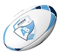 Gilbert Bayonne Mini Rugby Ball - Official Collection Rowing Bayonnais