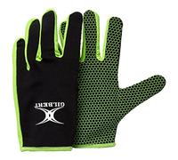 Gilbert Boy's Atomic Gloves - Black/Green, X-Small