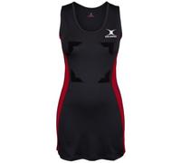 Gilbert Eclipse II Netball Dress (Black/Red, 20)