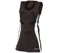 Gilbert Eclipse II Netball Dress (Black/White, 10)