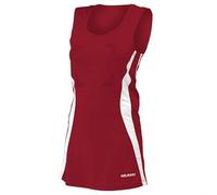 Gilbert Eclipse II Netball Dress (Maroon/White, 18)