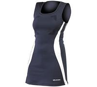 Gilbert Eclipse II Netball Dress (Navy/White, 14)