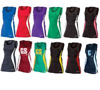 Gilbert Eclipse II Netball Dress (Navy/White, 20)