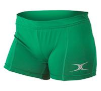 Gilbert Eclipse II Netball Shorts - Green - Large