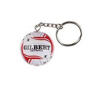 GILBERT England netball keyring [red]