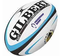 Gilbert Exeter Rugby chiefs replica rugby ball Mini [white/sky]