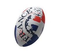 Gilbert France Rugby Sponge Ball - Multi-Colour, One Size