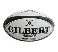 Rugby Ball Gtr4000 Size 5 - White/black