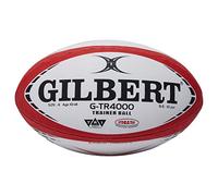 Gilbert G-TR4000 Trainer Rugby Ball, White, 4