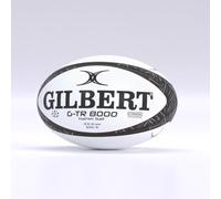 Gilbert G-TR8000 Training Rugby Ball, Black, Size 4