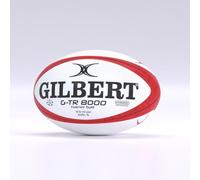 Gilbert G-TR8000 Training Rugby Ball, Red, Size 4
