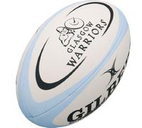 Gilbert Glasgow Warriors Mini Replica Rugby Ball White