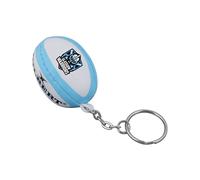 Gilbert Glasgow Warriors Rugby Sponge Ball Keyring