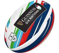 Gilbert Guinness 6 Nations 2020 Rugby Union Supporter Rugby Ball - 5