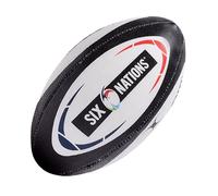 Gilbert Guinness Six Nations Replica Supporter Rugby Union Ball White - Mini