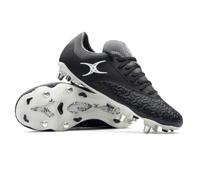 Gilbert Icon Vapour 6 Stud Soft Ground Rugby Boots - Black UK 11