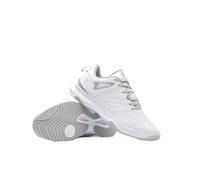 Gilbert Impact Trainers Womens Netball Shoes White/Silver 4 UK