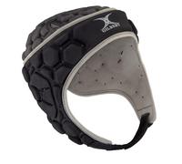 Gilbert JUNIOR FALCON 200 HEADGUARD - BLACK/SILVER - NEW FOR 2019 (SB)