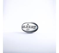 Gilbert Kinetica Grey Black Match Quality Rugby Ball Size 5 - Free P&P