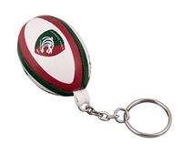 GILBERT leicester tigers rugby ball key ring