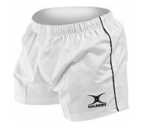 Gilbert Match Rugby Short (White, Medium)