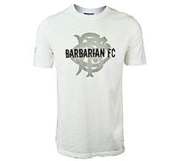 Gilbert Mens Barbarians 2019 Graphic Rugby T-Shirt Sports Top Tee White