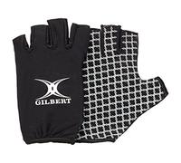 Gilbert Mens International Generic Rugby Gloves - Black, Medium
