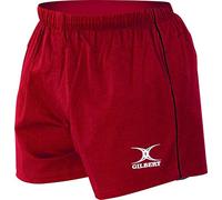 Gilbert Mens Match Shorts Red XS