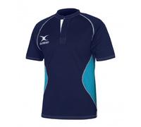 Gilbert Mens XactV2 Shirt 99 Navy/Lite Sky L