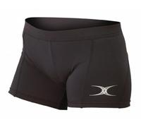 Gilbert Netball Eclipse Lycra Shorts (Black XX Large)