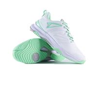 Gilbert Netball Impact Trainers - White Mint - New Season 2023/24 (UK_Footwear_Size_System, Adult, Women, Numeric, Medium, Numeric_7_Point_5)