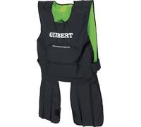Gilbert New Contact Padding Durable Rugby Suit - Black/green Size Junior