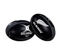 Gilbert New Zealand Supporter Rugby Ball - Black Size 5